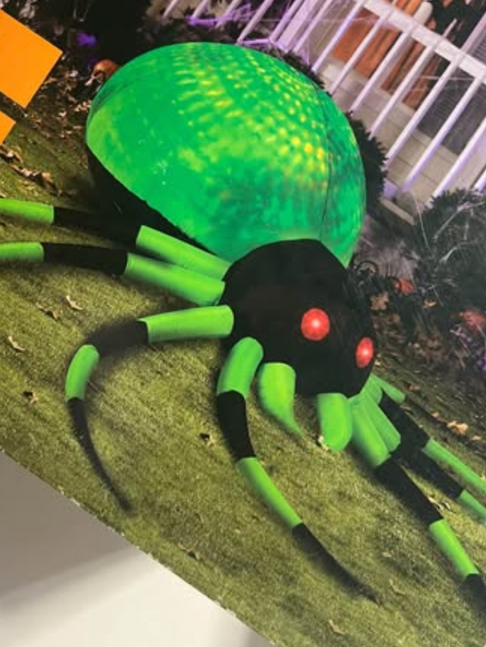 8ft spider LED inflatable